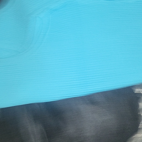 Parker Turquoise Ribbed Top - Picture 5 of 5